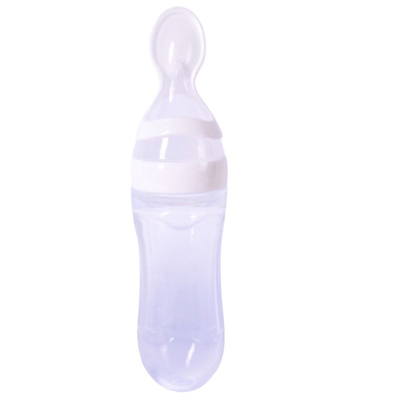 Biberon avec cuillère pour nouveau-né | EasyBottle™ - ProtectorKids