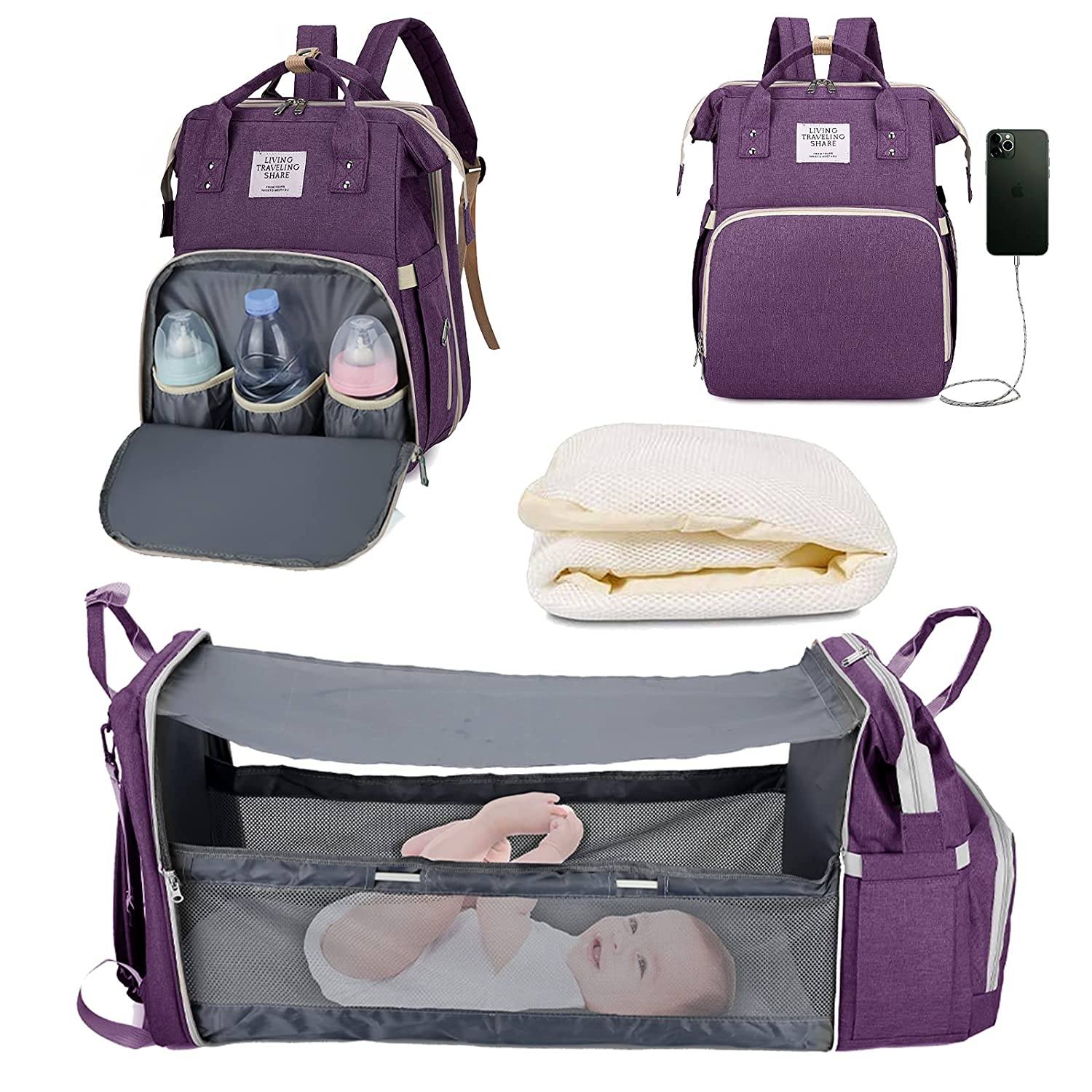 Sac à langer portatif | Berceau de voyage BabyNappy™ - ProtectorKids