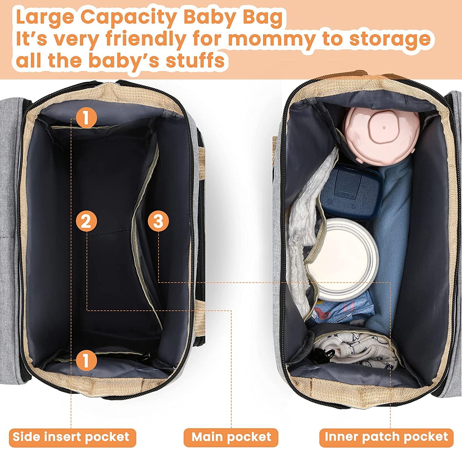 Sac à langer portatif | Berceau de voyage BabyNappy™ - ProtectorKids